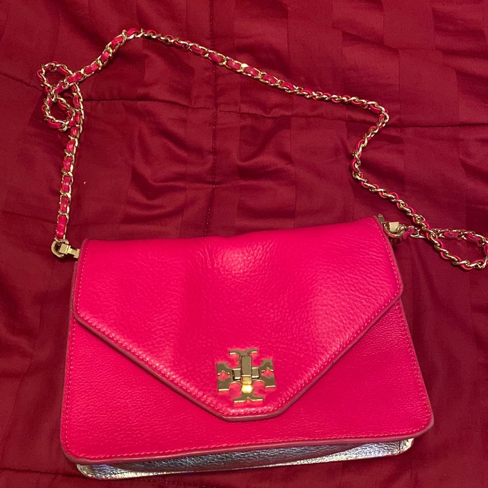 RARE Tory Burch Kira Envelope Clutch